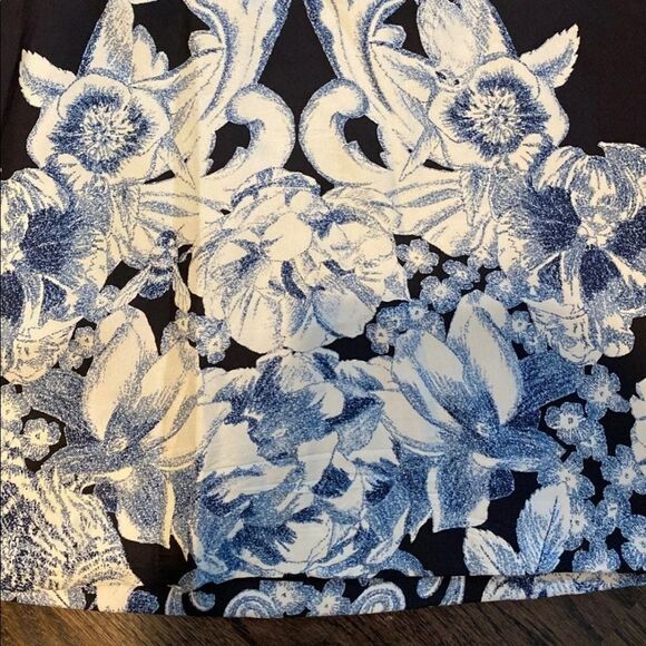 💛 Tibi Rococco Print Silk Dress Size 4 - Picture 3 of 4